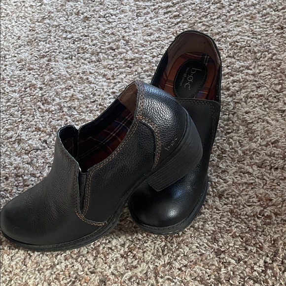 b.o.c. Shoes - b.o.c. Women's Dark Brown Leather Clogs